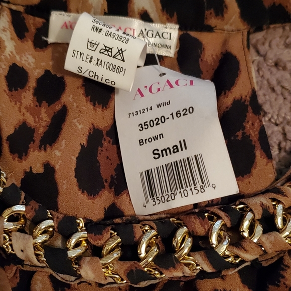 Animal print top - Picture 4 of 5